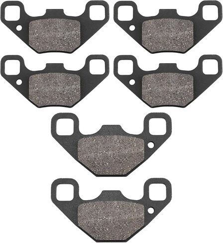 Front and Rear Brake Pads Brakes for Polaris RZR 170 2009-2016 in Saudi Arabia