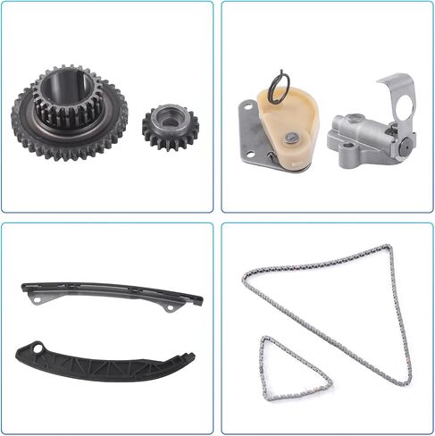 MRA8DE Engine Timing Chain Kit Fits for Nissan Juke 1.6L 11-13/ Sentra 13-18 1.8L l4 DOHC OE 9-0723SA TK3043 CYC4 MRA8DE in Saudi Arabia
