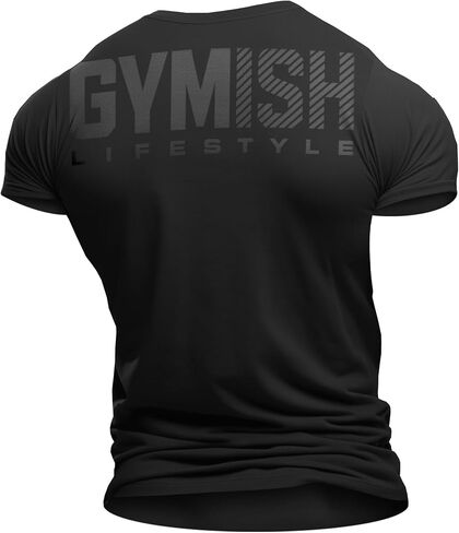 Gymish Lifestyle Gym Workout Shirts Men Motivational Gym T-Shirt Gift for Men in Saudi Arabia
