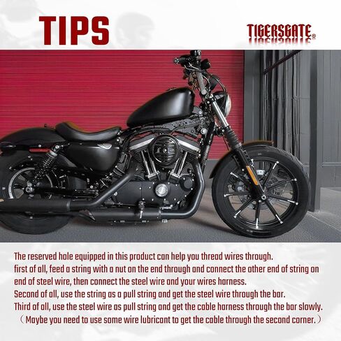 Chrome 8 بوصات Z-Bar Ape Hanger Handbar لـ Harley 07-Later XL883L و XL883N و XL1200CX و XL1200L و XL1200N و XL1200NS و XL1200T و XL1200V و XL1200X و XL1200XS in Saudi Arabia
