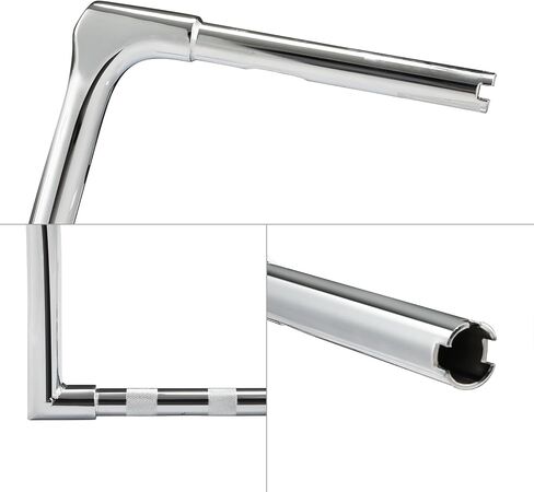 TCMT Chrome 1.25 "Ape Hoosers 15" Rise Handbar fit for Harley Softail FXLR FXBB 2018-2024 in Saudi Arabia