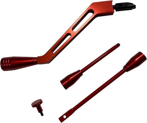 Red Billet Aluminum Shifter Turn Signal Lever Hazard Tilt Kit for GM Columns for 1967-1994 Chevy GMC Buick Oldsmobile Pontiac Olds in Saudi Arabia