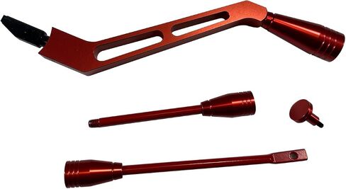 Red Billet Aluminum Shifter Turn Signal Lever Hazard Tilt Kit for GM Columns for 1967-1994 Chevy GMC Buick Oldsmobile Pontiac Olds in Saudi Arabia
