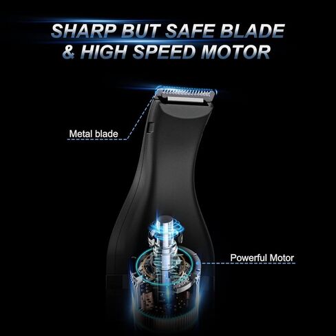 oneisall Dog Clippers with Double Blades,Cordless Small Pet Hair Grooming Trimmer,Low Noise for Trimming Dog's Hair Around Paws, Eyes, Ears, Face, Rump (White) in Kuwait