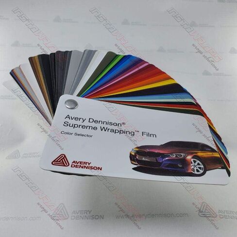 Avery SW900-728-O Gloss Light Pistachio 3in x 5in (Sample Size) Supreme Vinyl Car Wrap Film in Kuwait