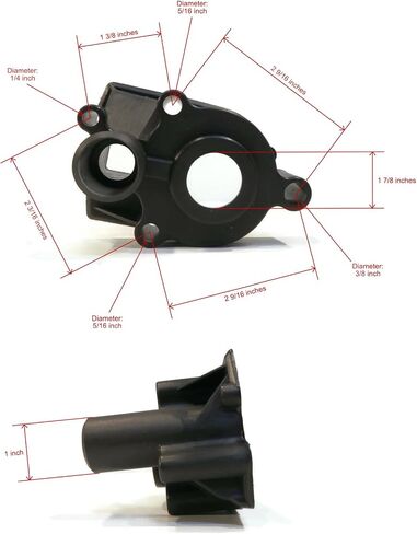 The ROP Shop Water Pump Kit for Mercury 150 HP XR6 0D082000-0G760299, 0G960500-1B2269990 Boat in Saudi Arabia