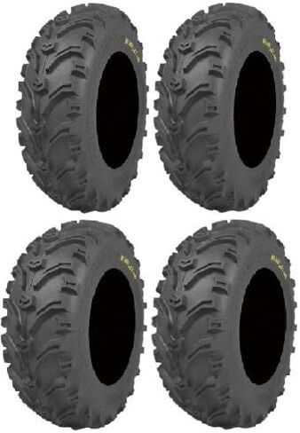 مجموعة كاملة من Kenda Bear Claw (6ply) 25x8-12 و 25x10-12 ATV الإطارات (4) in Saudi Arabia