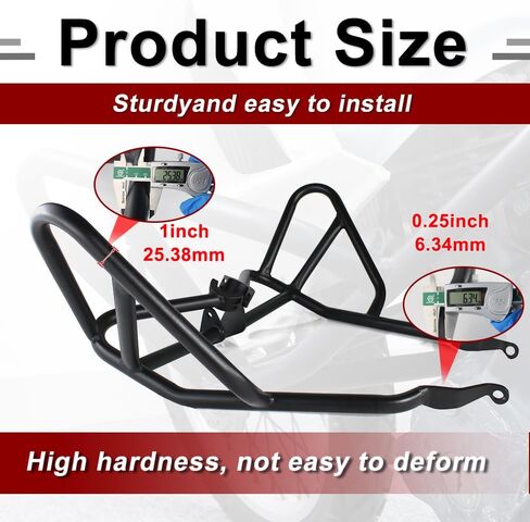 Xitomer Crash Bars Engine Guards, Fit for KLR650 2018 2017 KLR650 2008 2009 2010 2011 2012 KLR650 2013 2014 2015 2016 2017 2018, Side Guard Engine Guards in Saudi Arabia
