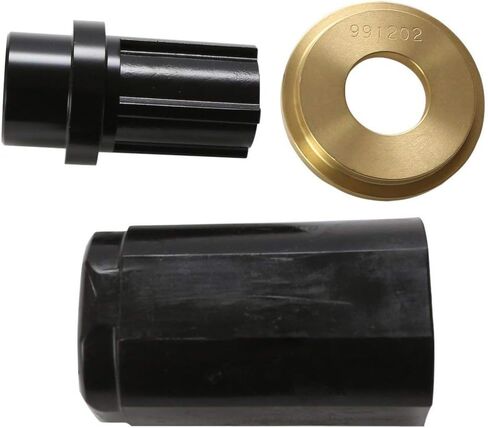 Michigan Wheel 205 XHS II Hub Kit for Volvo SX Sterndrive ، 19 Tooth spline (1994 to Em) ، Black in Saudi Arabia