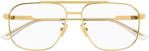 Bottega Veneta BV1159O Gold 56/14/145 Frame Eyewear للجنسين in Saudi Arabia