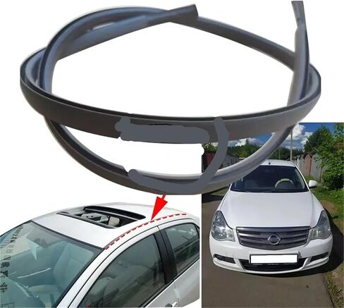 Car Roof Drip Finish Moulding Rubber Seal Strips(LEFT) in Saudi Arabia