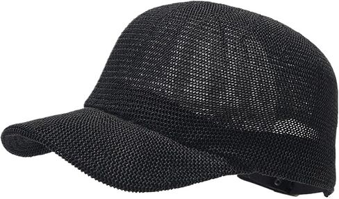 Summer Straw Solid Baseball Cap Adjustable Outdoor Hats For Men And Women in Saudi Arabia