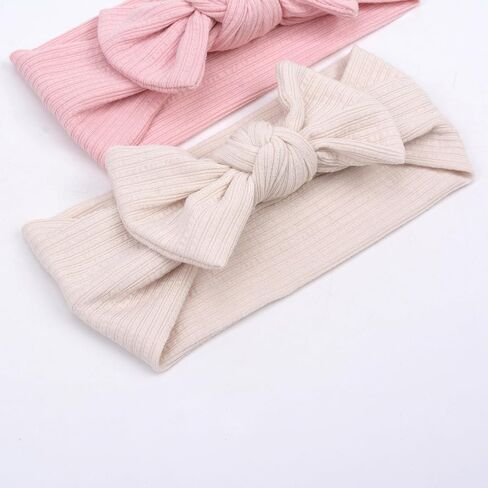 3 PCS Baby Hapbands ناعمة نايلون شعر مع أقواس إكسسوارات شعر الفتيات لطفل الأطفال الصغار in Kuwait