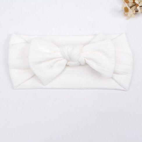 3 PCS Baby Hapbands ناعمة نايلون شعر مع أقواس إكسسوارات شعر الفتيات لطفل الأطفال الصغار in Kuwait
