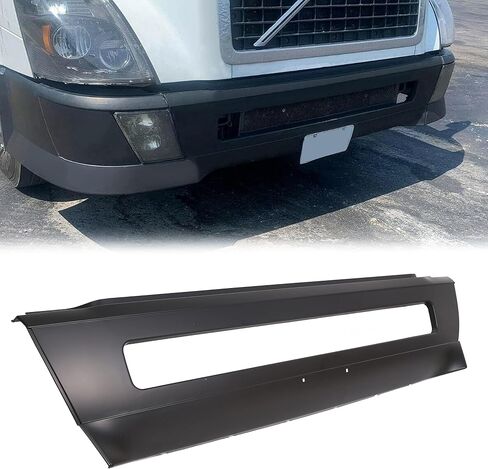 تغطية Hecasa Front Pumper Center متوافقة مع 2004-2017 Volvo VNL Truck Series 300 430 630 670 730 780 استبدال لـ # 82728568 (أسود) in Saudi Arabia