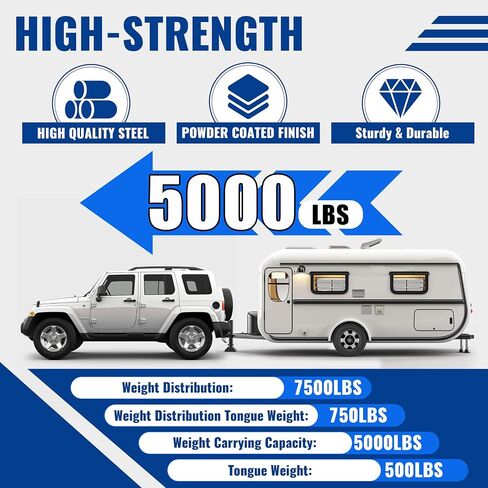 KUAFU Class 3 Trailer Tow Hitch Compatible with 2008-2012 Jeep Liberty 2" Receiver Towing Hitch in Saudi Arabia