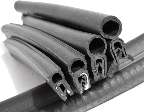 3 ، Meter Universal Gate Rubber Strip لأبواب الخزانة أبواب الباب التلقائي ختم السيارة إكسسوارات تلقائية (جانب الفقاعة) in Saudi Arabia