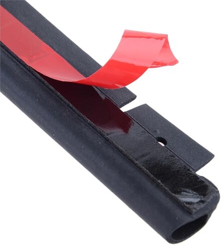 Black Car Front Engine Hood Sealing Strip Weatherstrip Waterproof Rubber Fit for in Saudi Arabia