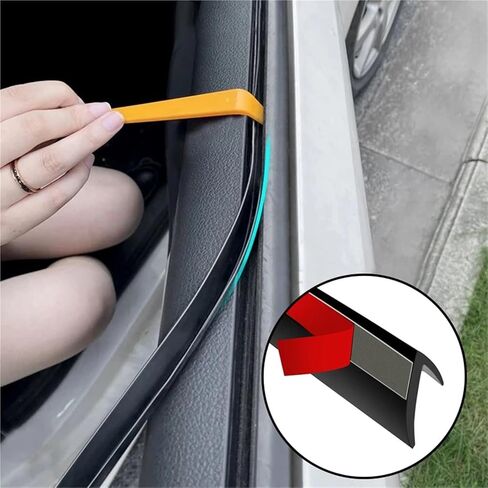 v type car car closp seal seal strip auto rubber sealing malastic love loase trim trim for (4m) in Saudi Arabia