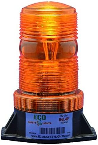 B4L4P RED 12-72V DC 12W HIGH POWER LED FORKLIFT EMERGENCY WARNING LIGHT BEACON STROBE EFFECT 12V 24V 36V 48V 72V in Saudi Arabia