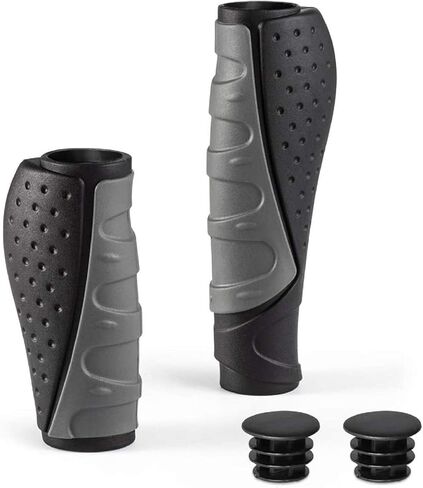 مقابض دراجة PRUNUS، مقابض دراجة 22 مم / مقابض مريحة مع تصميم قفل مزدوج من الألومنيوم، مقابض مقود دراجة عالمية للدراجات الجبلية MTB، الدراجة الكهربائية، BMX، الدراجة القابلة للطي إلخ. in Kuwait