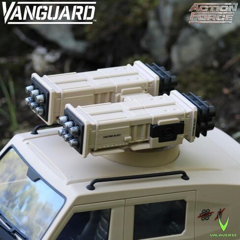 Action Force Valaverse Vanguard Vehicle Desert Tan in Kuwait