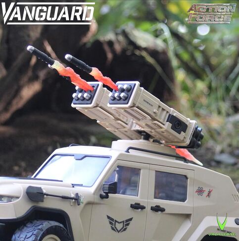 Action Force Valaverse Vanguard Vehicle Desert Tan in Kuwait