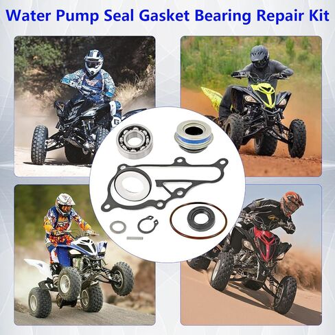 Water Pump Seal Gasket Bearing Repair Kit with O-Ring Compatible with Yamaha Raptor 700 700R 2006-2023 in Saudi Arabia