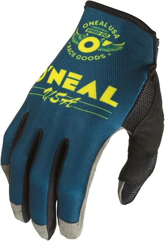 O'NEAL Mayhem Bullet Glove, Blue/Yellow 12 in Saudi Arabia