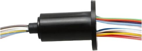 Mini Slip Ring Diameter 12.5mm 18CH Wire 2A Slip Ring Rotary Joint Connector DIY for Closed Circuit Monitoring pan/tilt(U Type 12.5mm 18CH) in Saudi Arabia