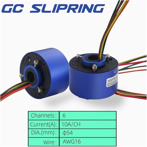 Slip Ring Hole Conductive Slip Ring Through Hole 12.7mm6 10A Slip Ring Brush Collector Ring in Saudi Arabia