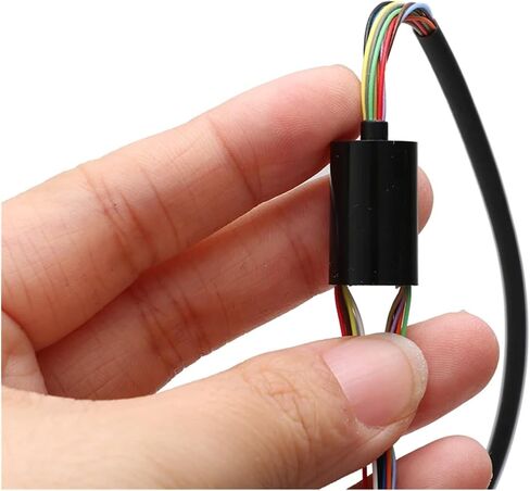 1 Piece 12 Channel Wire 2A Double Contact Plated Slip Ring C Type Slip Ring 250RPM Rotary Conductive Joint Connector in Saudi Arabia