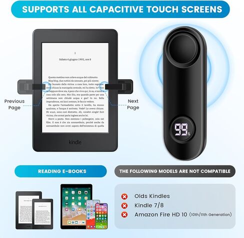 Remote Control Page Turner for Kindle Paperwhite (Green) in Kuwait