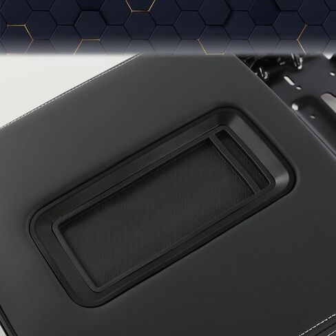 Pit66 Center Console Renrest Lid متوافق مع Chevy Tahoe/Suburban/GMC Yukon/Yukon XL 2015-2019 CONSOLE COVER ARMREST LID BROWN 0227083AA L0227083AA Black in Saudi Arabia
