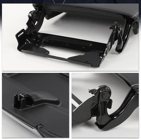 Pit66 Center Console Renrest Lid متوافق مع Chevy Tahoe/Suburban/GMC Yukon/Yukon XL 2015-2019 CONSOLE COVER ARMREST LID BROWN 0227083AA L0227083AA Black in Saudi Arabia