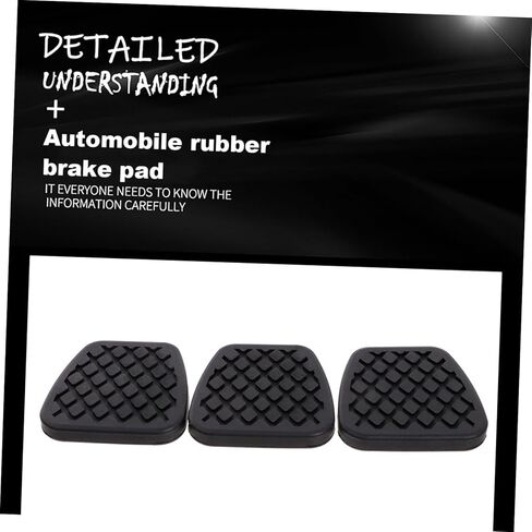 Cabilock 3pcs Car Car Brake Throttle Cover Nonslips Desced Pads for SuV Truck Auto Parts in Saudi Arabia