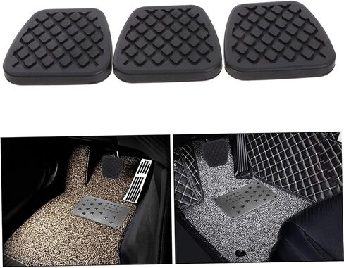 Cabilock 3pcs Car Car Brake Throttle Cover Nonslips Desced Pads for SuV Truck Auto Parts in Saudi Arabia