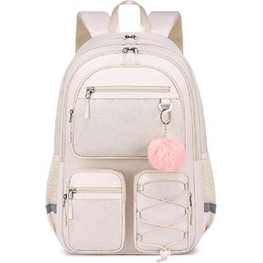 School Backpack for Teen Girls, Cute College Back Pack for Women, Kids Backpack for Girls, Middle Students School BookBag, 15.6 Inch Laptop Bag Travel Back Pack, Black in Kuwait