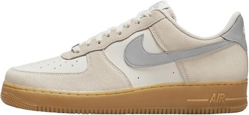 Nike Air Force 1 '07 LV8 أحذية الرجال (FQ8714-002 ، Phantom/Gum Yellow/Summit White/Light Smoke) الحجم 11 in Saudi Arabia