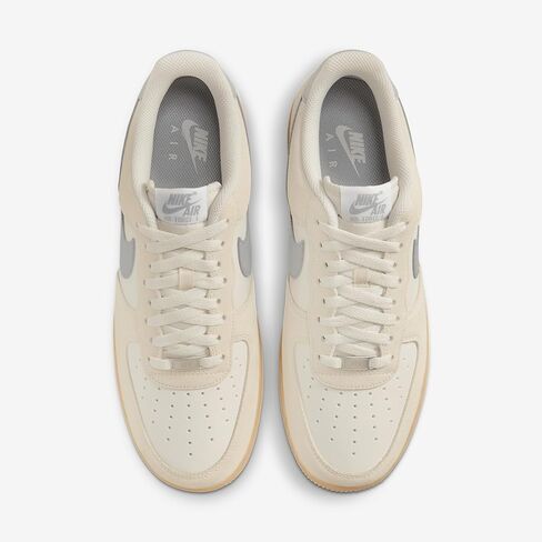 Nike Air Force 1 '07 LV8 أحذية الرجال (FQ8714-002 ، Phantom/Gum Yellow/Summit White/Light Smoke) الحجم 11 in Saudi Arabia