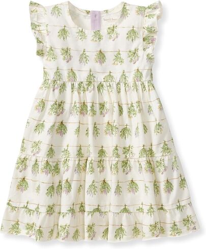 Burt's Bees Baby Baby Girls' Dress, Infant & Toddler, Short & Long-Sleeve, 100% Organic Cotton, Magestic Flags in Saudi Arabia