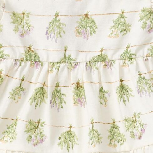 Burt's Bees Baby Baby Girls' Dress, Infant & Toddler, Short & Long-Sleeve, 100% Organic Cotton, Magestic Flags in Saudi Arabia