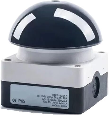 مفتاح دواسة IP67 WATPONTER SWITCH AC/DC زر الطوارئ زر التوقف مقبض القدم الضغط على إعادة تعيين الذات مقفل (إعادة تعيين ذاتي الأسود ، 20 PCS_1NO-1NC) in Saudi Arabia