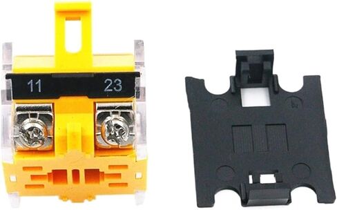 1PCS Silver Contact for Push Button Switch LA39 LA38 1NO1NC 2NO DIY Accessories(1NO1NC) in Saudi Arabia