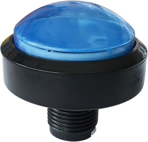 1PCS Game Accessories Button 60mm محدب دائرة كبيرة مع زر تبديل الزر Machine Game Game Reset in Saudi Arabia