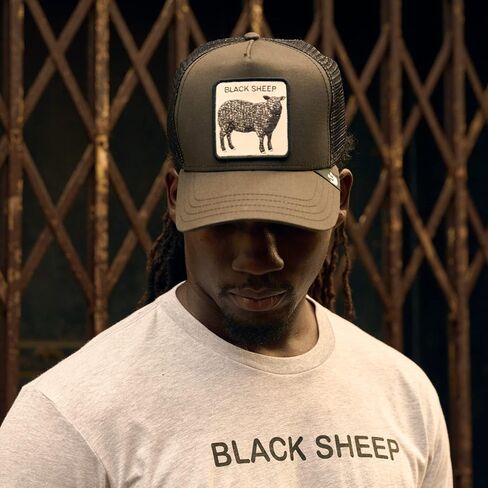 Goorin Bros. FW24 Trucker Hat for Men and Women, Black (The French Frenchie), One Size in Kuwait
