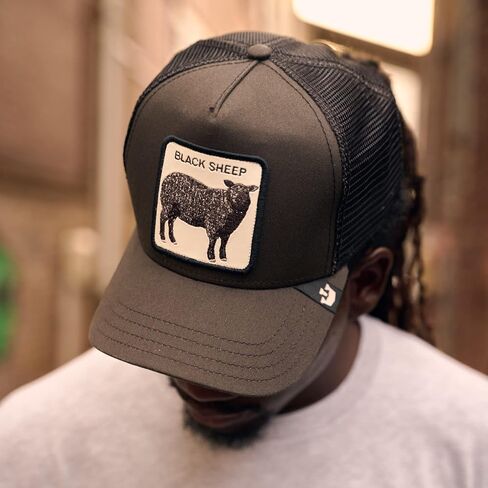 Goorin Bros. FW24 Trucker Hat for Men and Women, Black (The French Frenchie), One Size in Kuwait