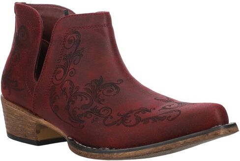 Roper Women's Ava Laser Lakle Boot ، White ، 9 in Kuwait