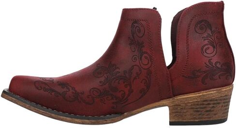 Roper Women's Ava Laser Lakle Boot ، White ، 9 in Kuwait