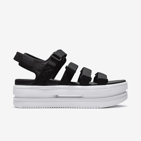 صندل Nike Icon الكلاسيكي للسيدات (DH0224-004 ، الأسود/الأسود/الأسود) الحجم 7 in Saudi Arabia